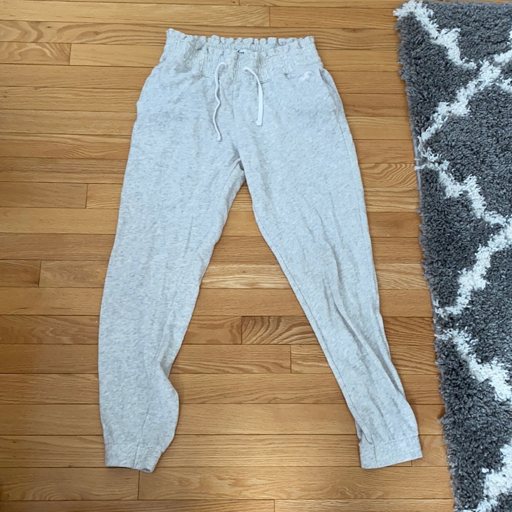 Grey sweatpants